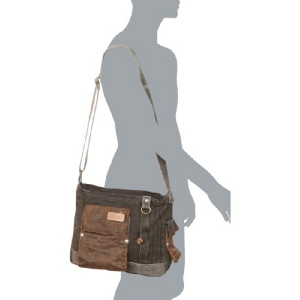 NWT BED STU Trapper John Messenger Bag - Picture 4 of 8